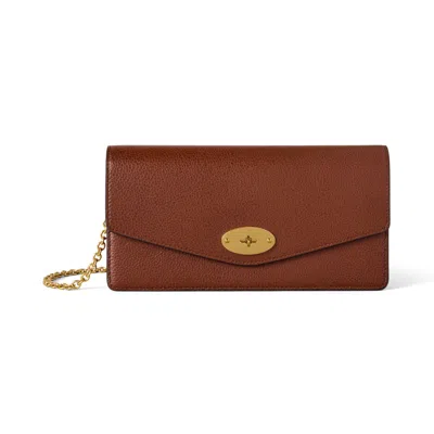 Mulberry Darley Clutch Oak In Brown