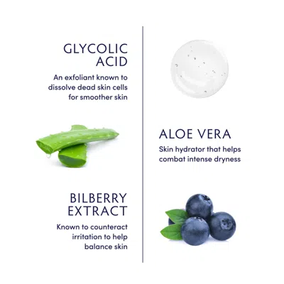 Naturopathica 10% Glycolic Acid + Aloe Vera Resurfacing Pads In Blue