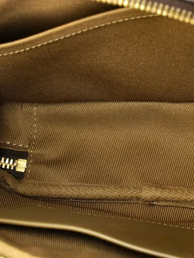 Pre-owned Louis Vuitton Utility Monogram Canvas Crossbody Bag In Brown