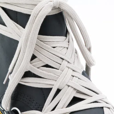 Dr. Martens X Rick Owens Boots Blacks And Greys In Black