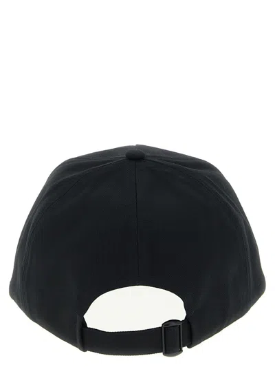 Moncler Logo-patch Adjustable Baseball Cap In Black