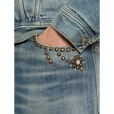 Dsquared2 Blue Denim Men In Blue