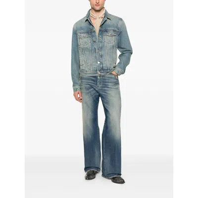 Dsquared2 Blue Denim Men In Blue