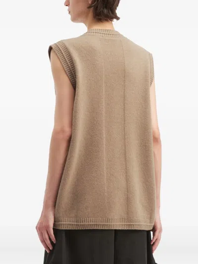 Simone Rocha V-neck Cardigan In Neutral