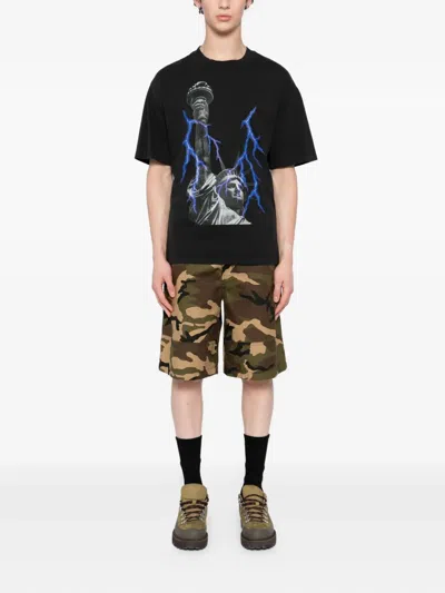 Melt Graphic-print T-shirt In Black
