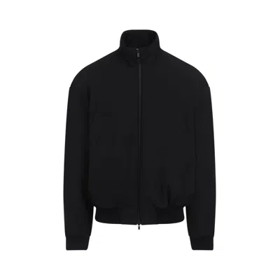 Fear Of God Black Zipped Jacket In Black