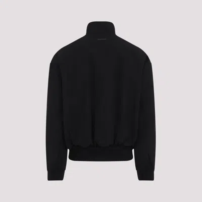 Fear Of God Black Zipped Jacket In Black