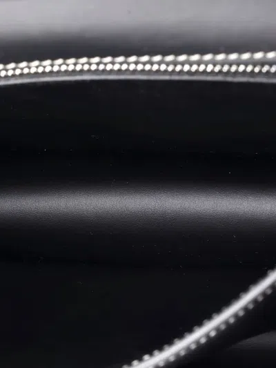 Pre-owned Burberry Tb Flap Bag Check Canvas Small Crossbody Bag In Neutral