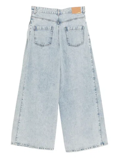 We11 Done Side-tuck Denim In Blue