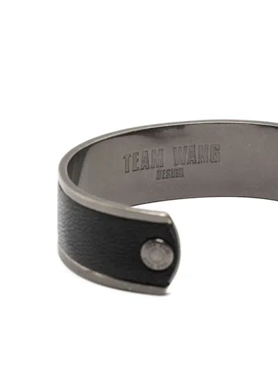Team Wang Design Acceptance Bracelet In Black