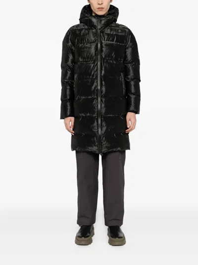 Rains Alta Coat In Black