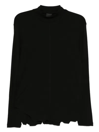 Team Wang Design Roll-neck Top In Black