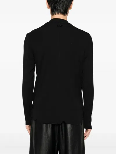 Team Wang Design Roll-neck Top In Black