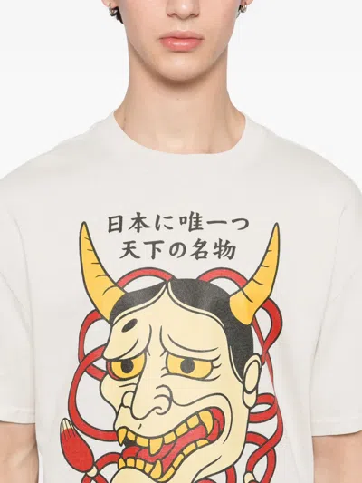 Melt Graphic-print T-shirt In White