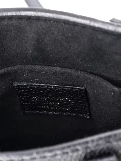 Pre-owned Louis Vuitton Petit Sac Plat Bag Bicolor Monogram Empreinte Giant Crossbody Bag In Black