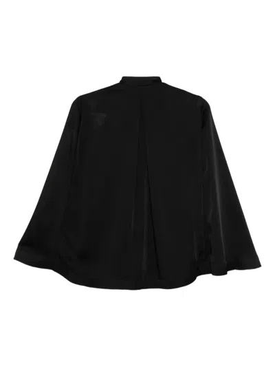 Biyan Floral-embroidered Jacket In Black