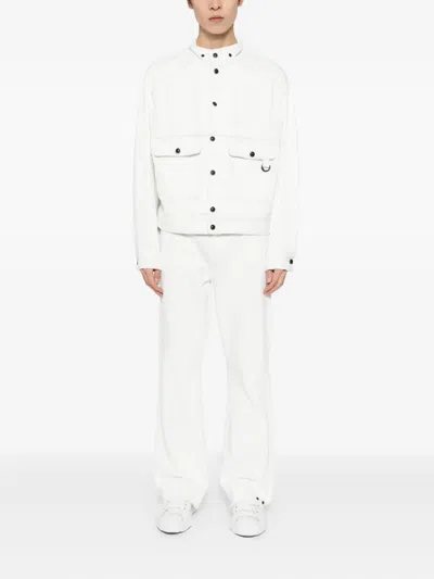 Team Wang Design Straight-leg Jeans In White