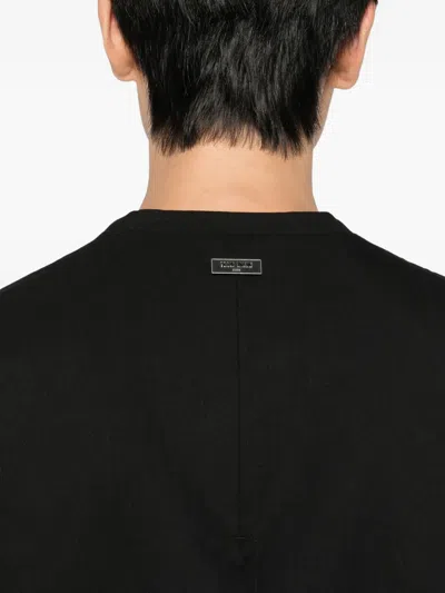 Team Wang Design Classic V-neck Vest In Black