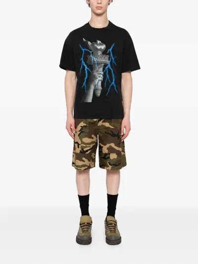 Melt Graphic-print T-shirt In Black