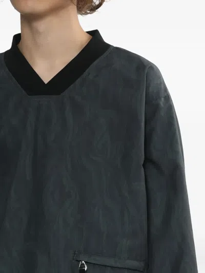 Toga V-neck Pocket T-shirt In Blue