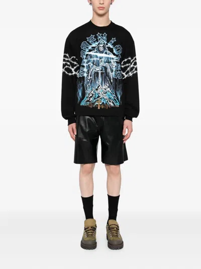 Warren Lotas Graphic-print T-shirt In Black