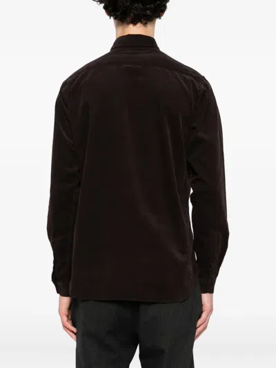 Oliver Spencer Brook Shirt In Brown