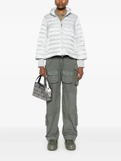 Add Down Short Jacket In Animal Print