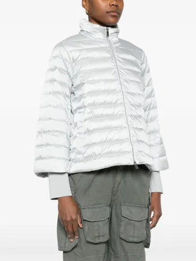 Add Down Short Jacket In Animal Print