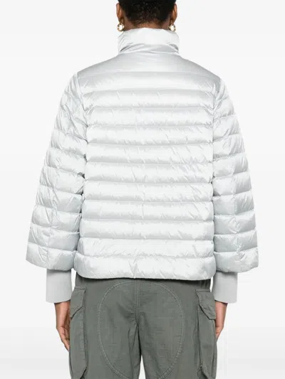 Add Down Short Jacket In Animal Print