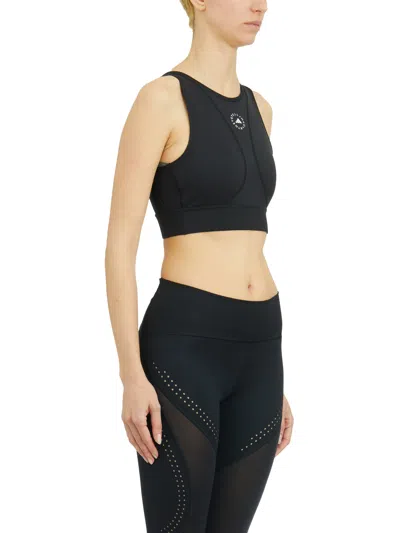 Adidas By Stella Mccartney Tank Top Crop In Black