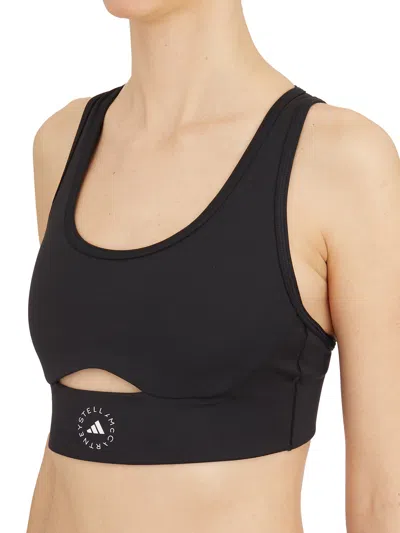Adidas By Stella Mccartney Top Bra Da Yoga Truestrength In Black