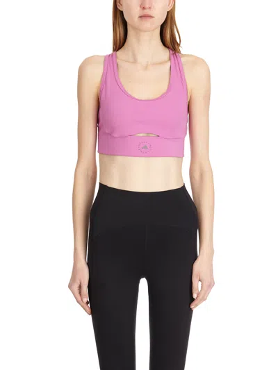 Adidas By Stella Mccartney Truestrangth Yoga Top Bra In Pink