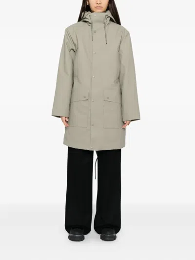 Rains Nome Coat In Gray