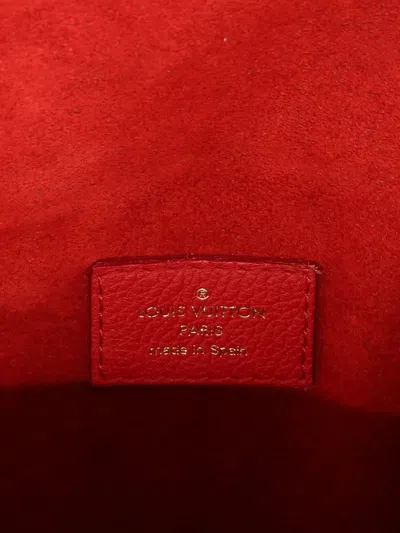 Pre-owned Louis Vuitton Victoire Handbag Monogram Canvas And Leather Shoulder Bag In Brown