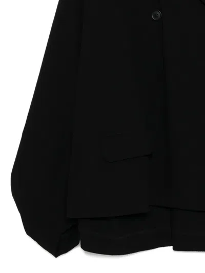 Rundholz Oversized Jacket In Black