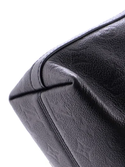 Pre-owned Louis Vuitton Sac Sport Nm Handbag Monogram Empreinte Leather Hobo Bag In Black
