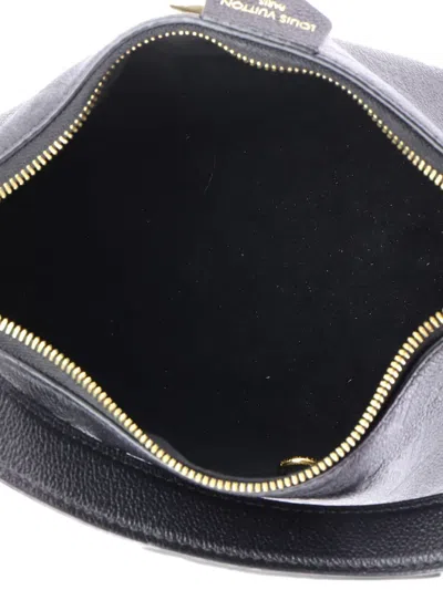 Pre-owned Louis Vuitton Sac Sport Nm Handbag Monogram Empreinte Leather Hobo Bag In Black