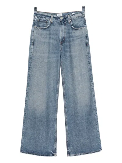 Citizen Of Humanity Paloma Baggy Jeans In Blue