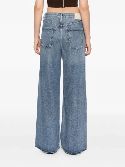 Citizen Of Humanity Paloma Baggy Jeans In Blue