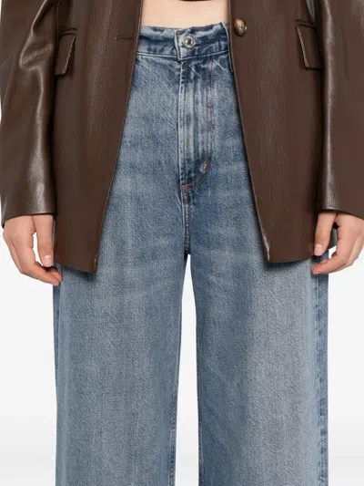 Citizen Of Humanity Paloma Baggy Jeans In Blue