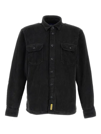 Bd Baggies Corduroy Shirt In Black