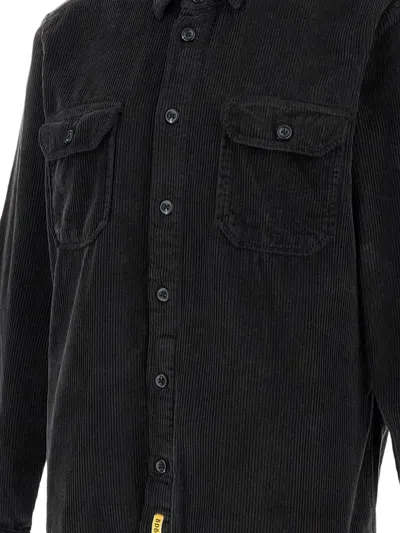 Bd Baggies Corduroy Shirt In Black