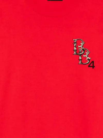 Undercover Logoed T-shirt In Red