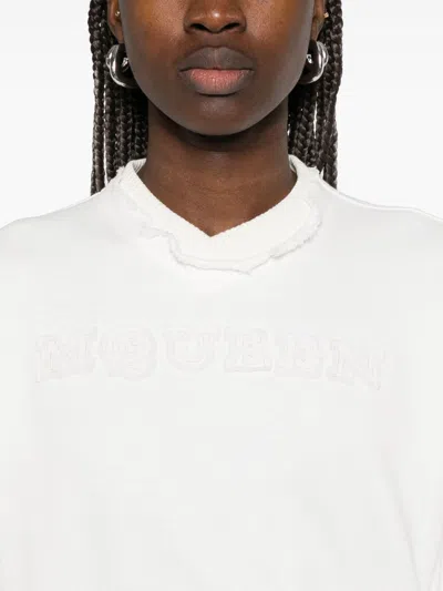 Alexander Mcqueen Sweaters In White