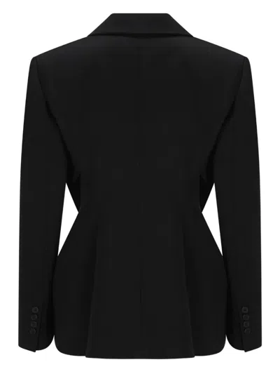 Givenchy Women Slashed Jacket In Black