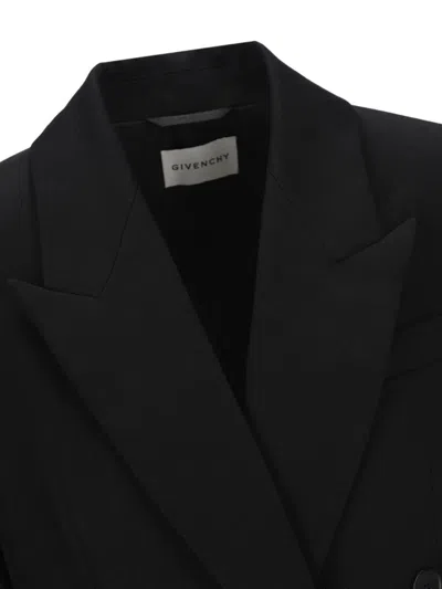 Givenchy Women Slashed Jacket In Black