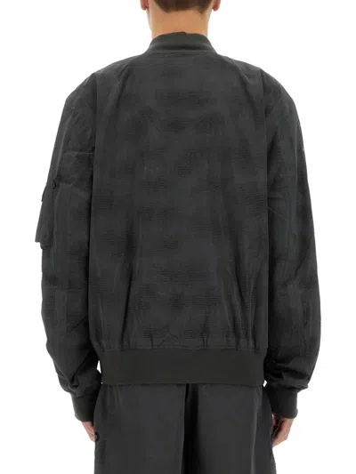 Alpha Industries L2b Laser Cut Jacket In Gray