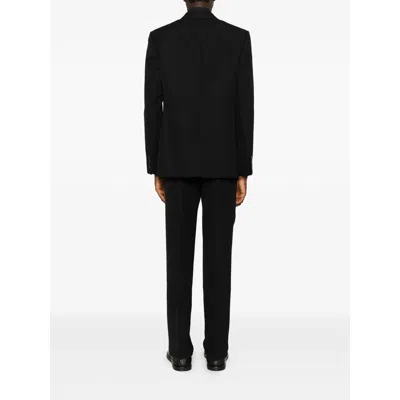 Gucci Double-breasted Suit In Black
