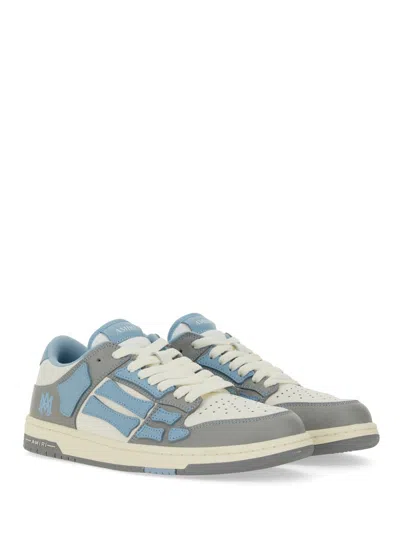Amiri Varsity Skel Sneakers In Blue