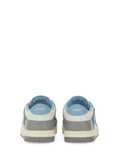Amiri Varsity Skel Sneakers In Blue